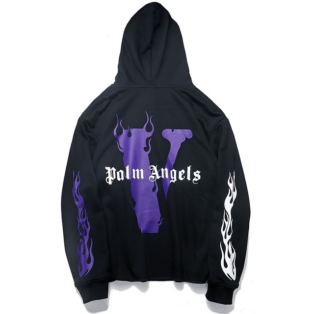 vlone palm angel moletom com capuz